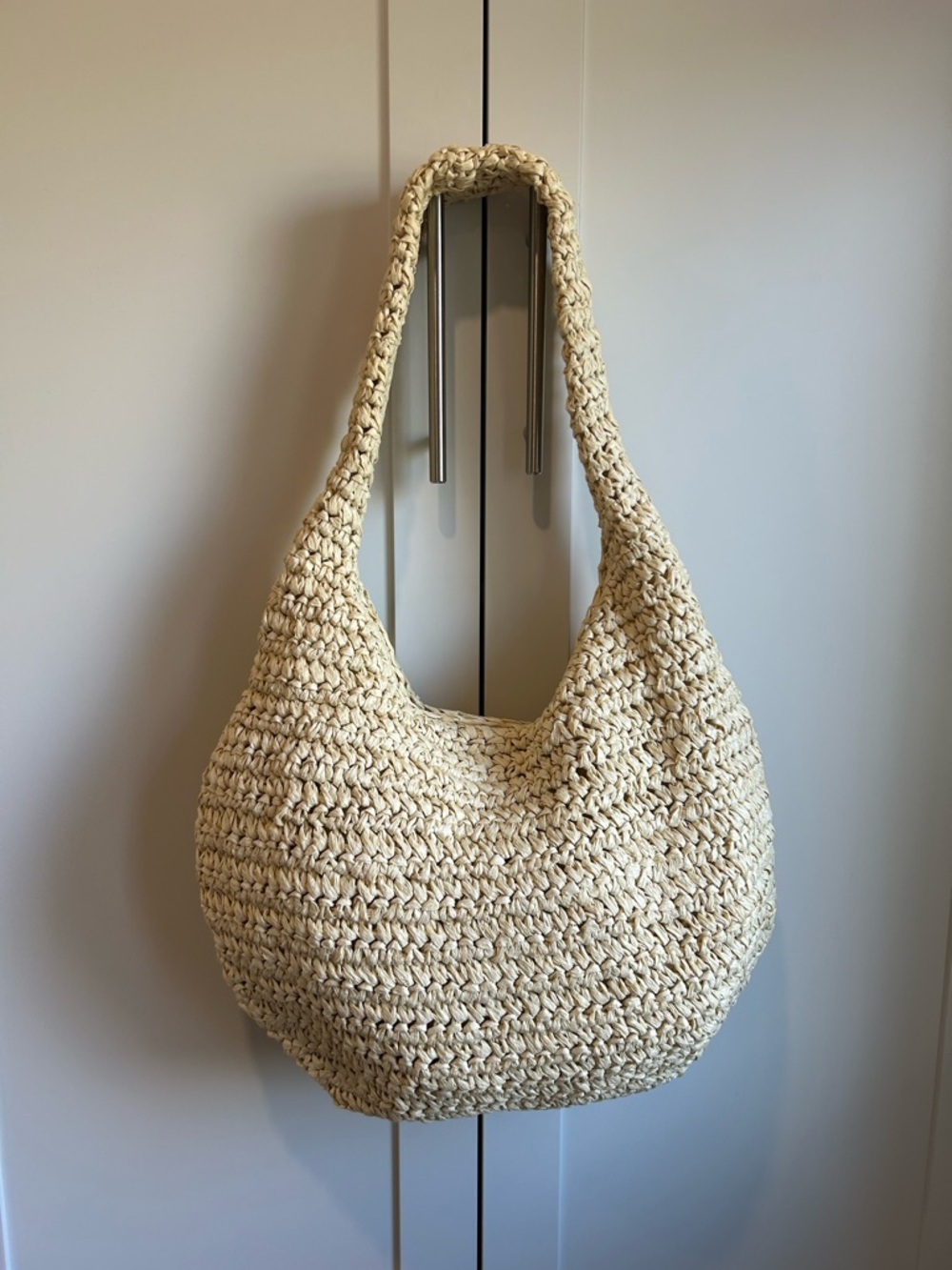 Abercrombie & Fitch Woven Hobo Shoulder Bag